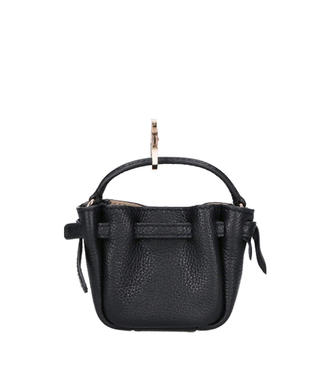 TORY BURCH Черный брелок, фото 3