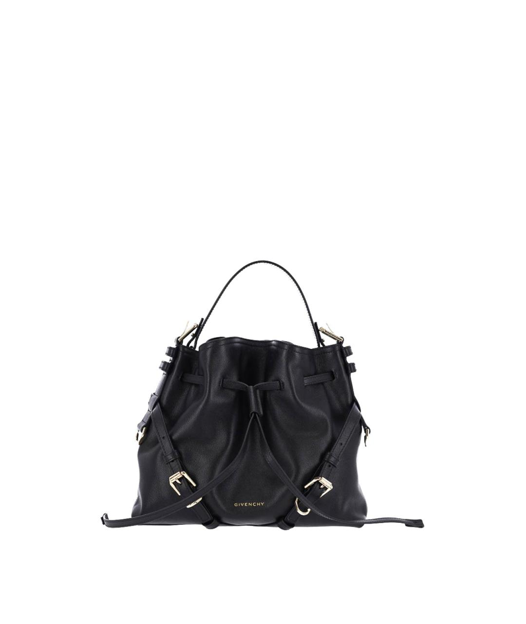 GIVENCHY Черная кожаная сумка тоут, фото 6