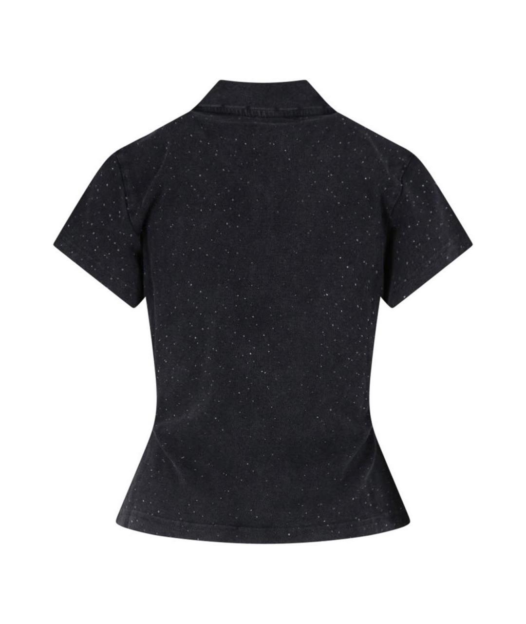ALEXANDER WANG Черная футболка, фото 2