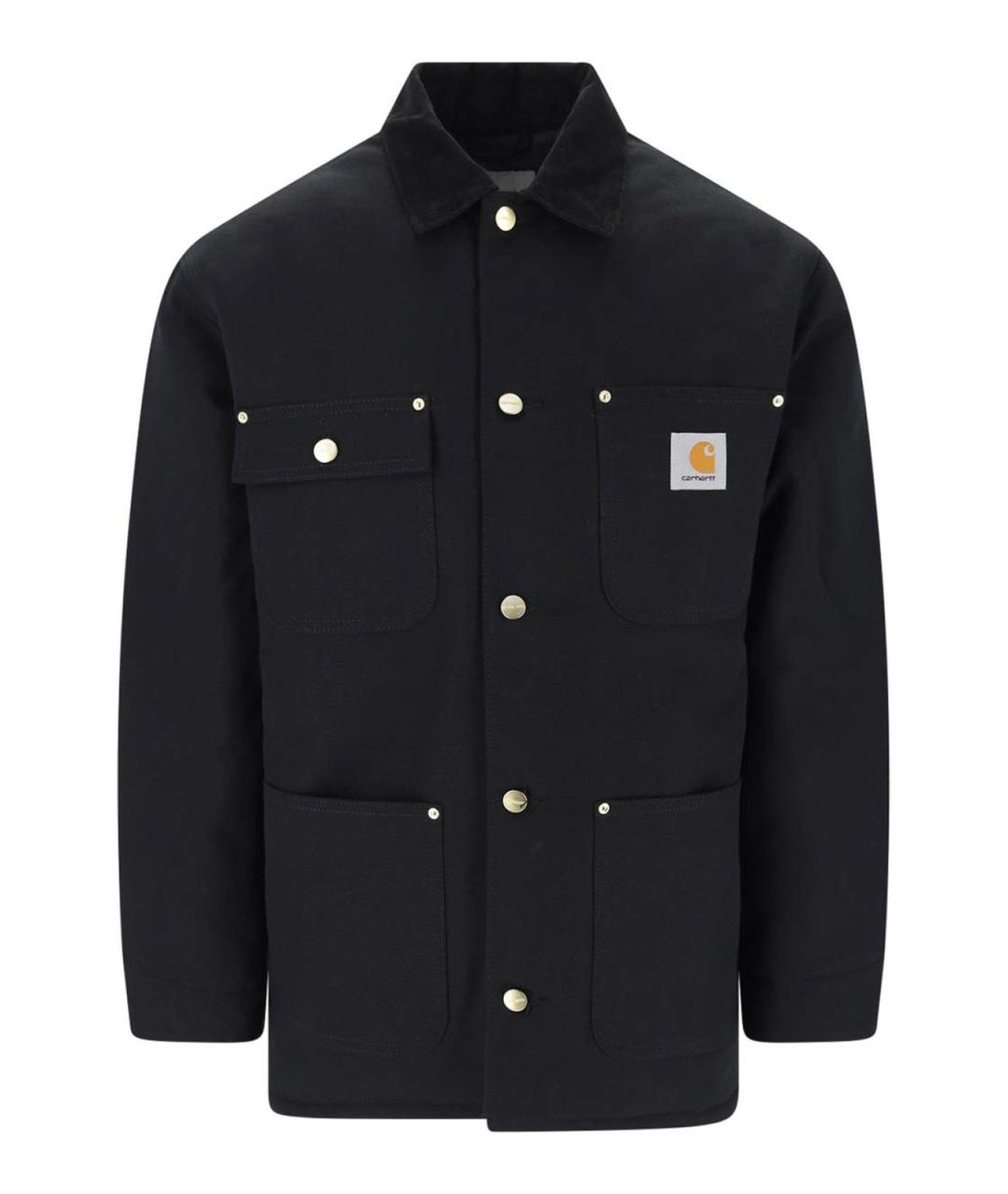 CARHARTT Черная хлопковая куртка, фото 1