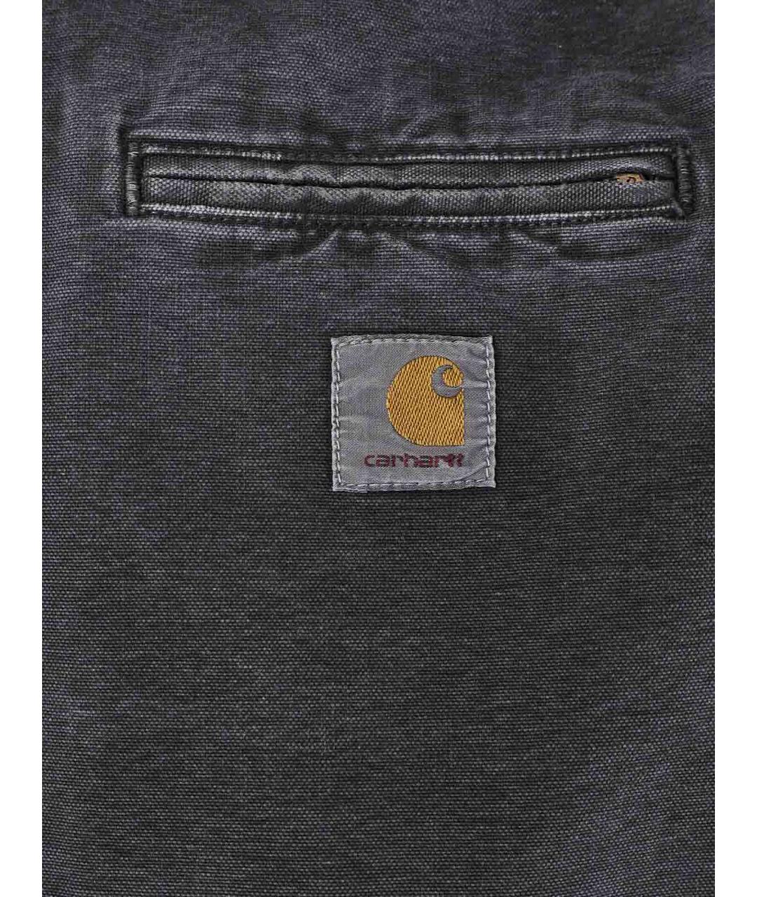 CARHARTT Черная хлопковая куртка, фото 3