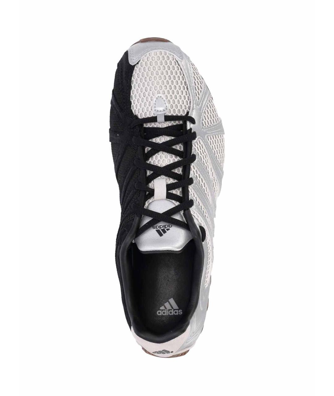 ADIDAS Серебряные текстильные кроссовки, фото 5