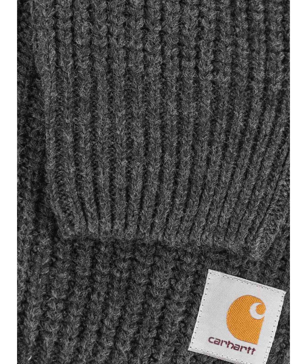 CARHARTT Серый шерстяной джемпер / свитер, фото 3