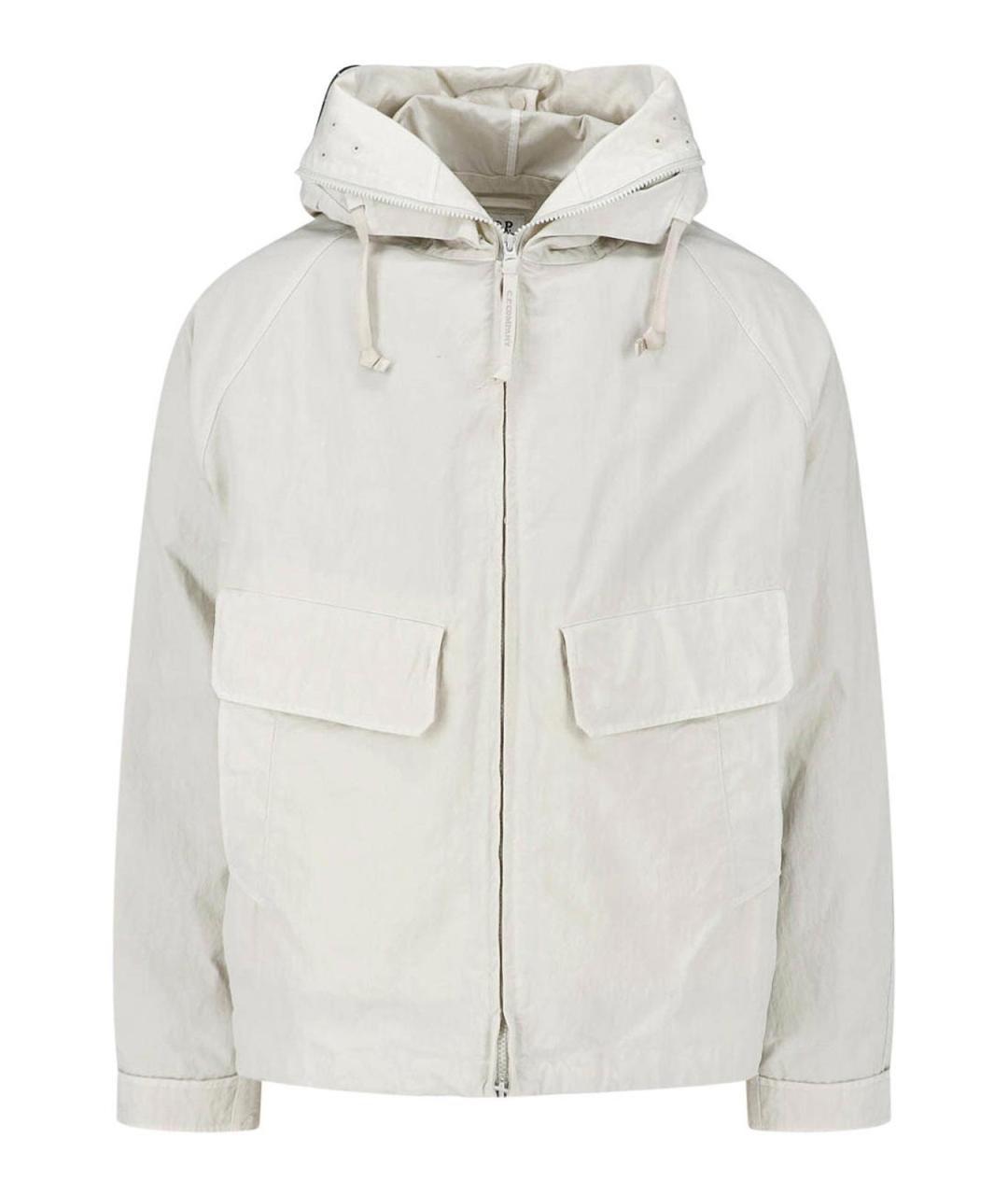 CP COMPANY Белая полиамидовая куртка, фото 1