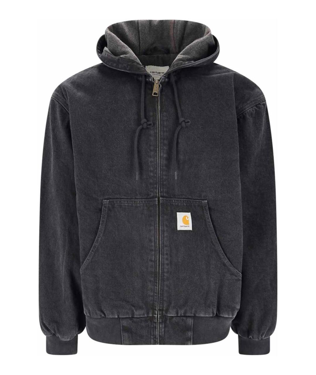 CARHARTT Черная хлопковая куртка, фото 1