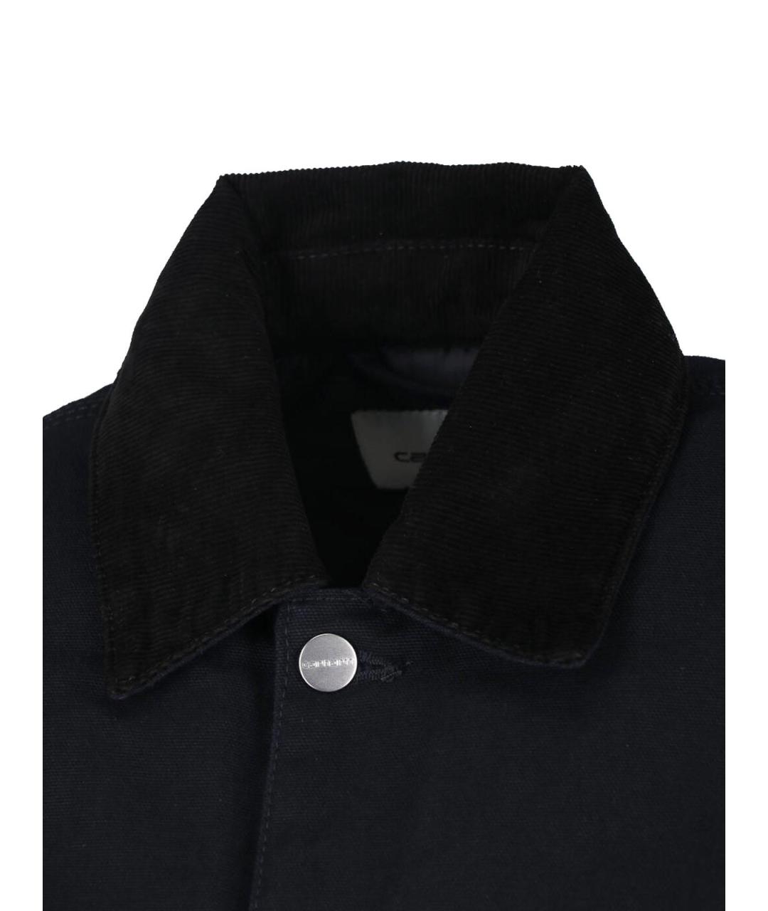 CARHARTT Черная хлопковая куртка, фото 4