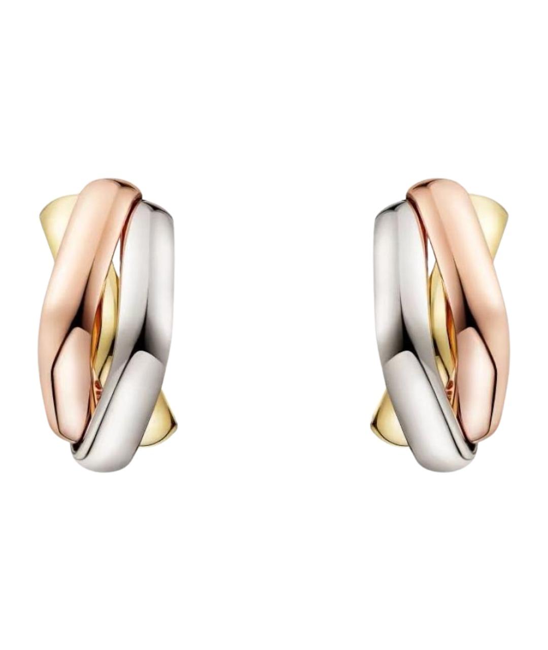 CARTIER Мульти серьги из белого золота, фото 1
