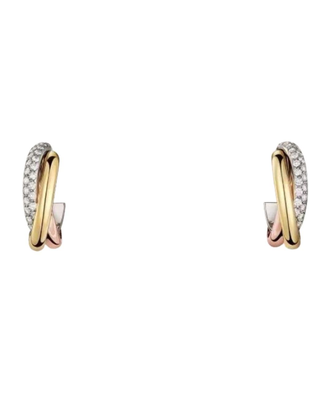 CARTIER Мульти серьги из белого золота, фото 1