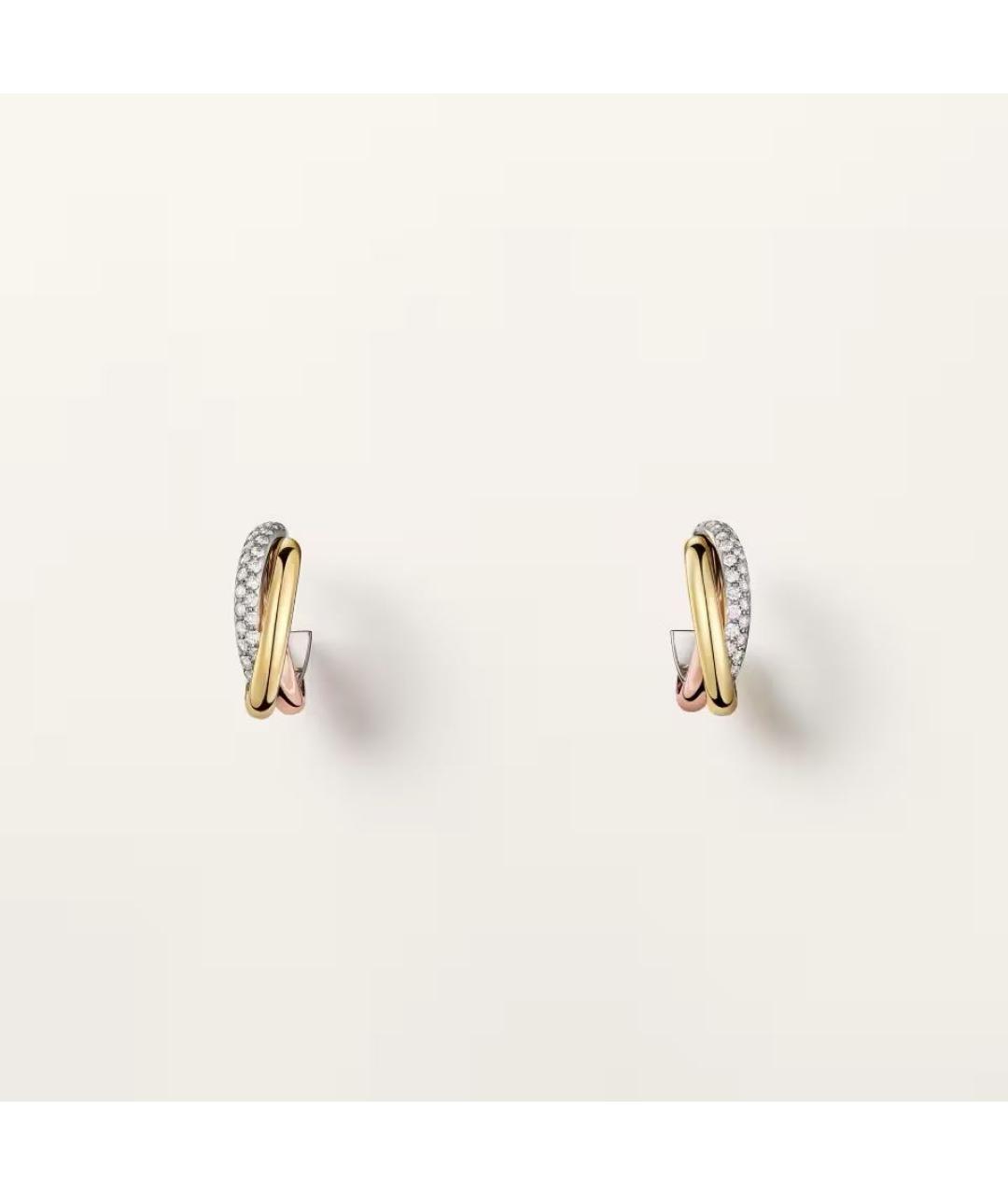 CARTIER Мульти серьги из белого золота, фото 5