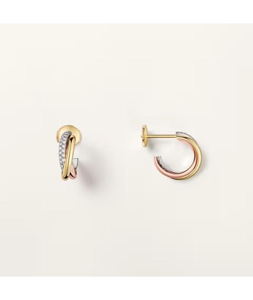 CARTIER Мульти серьги из белого золота, фото 2