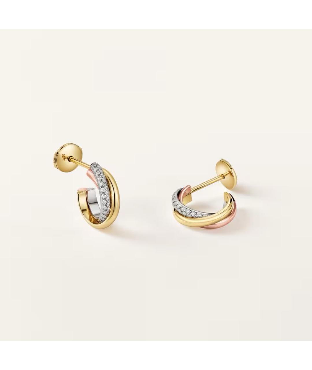 CARTIER Мульти серьги из белого золота, фото 3