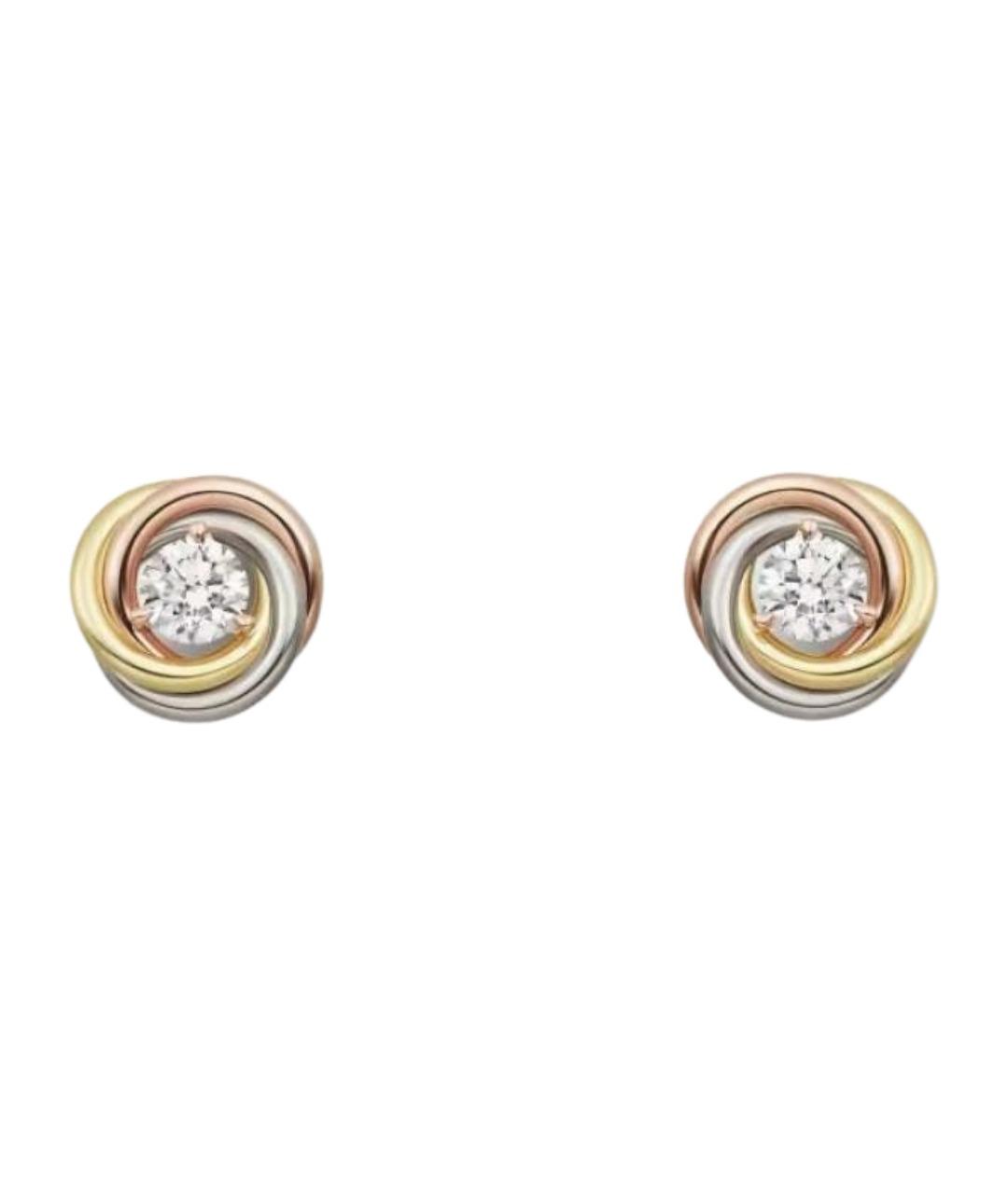 CARTIER Мульти серьги из белого золота, фото 1