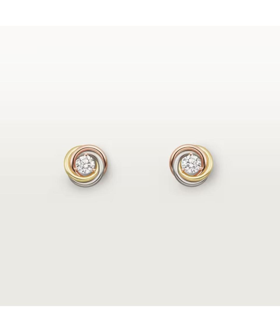 CARTIER Мульти серьги из белого золота, фото 7