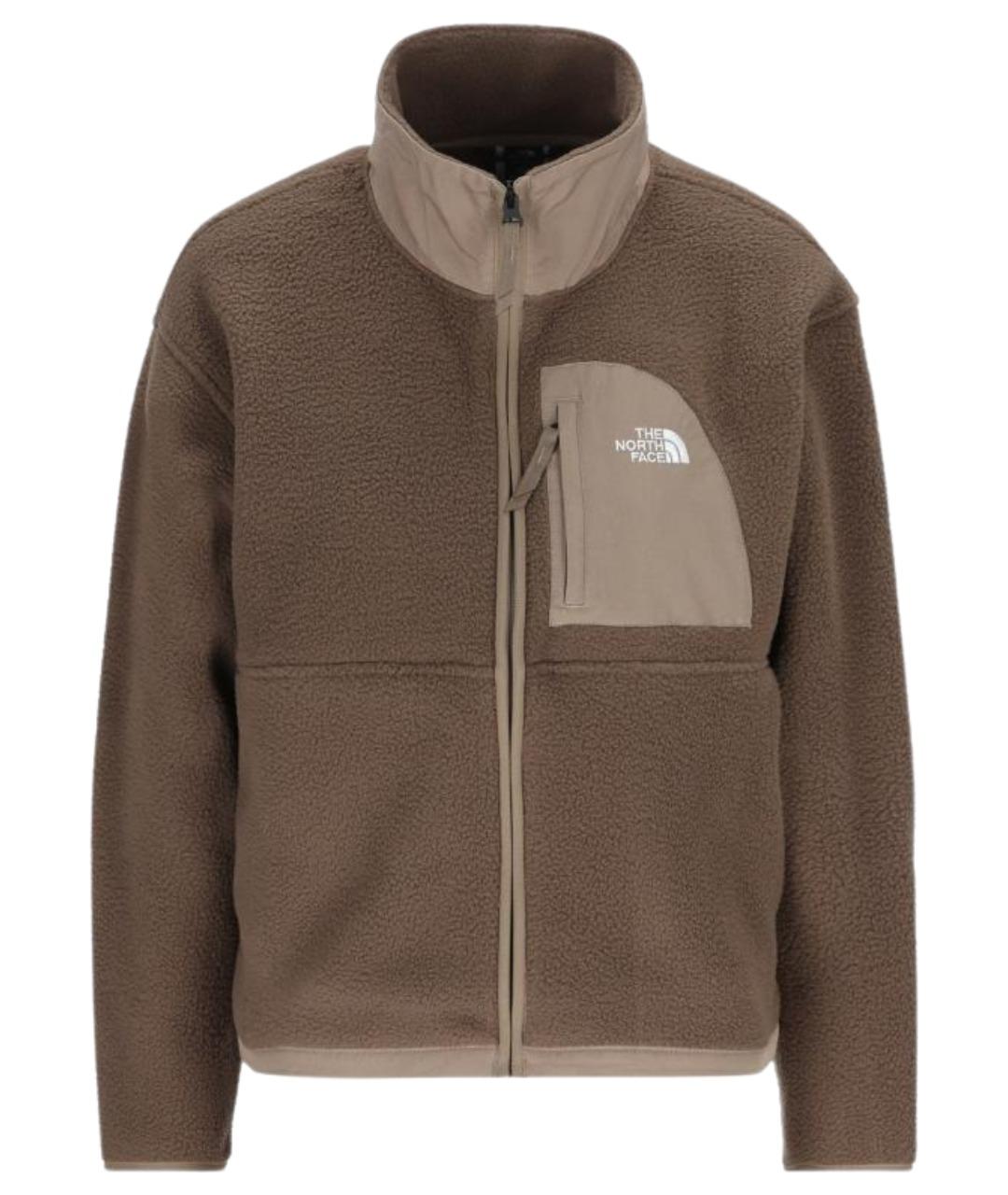 THE NORTH FACE Коричневая полиэстеровая куртка, фото 1