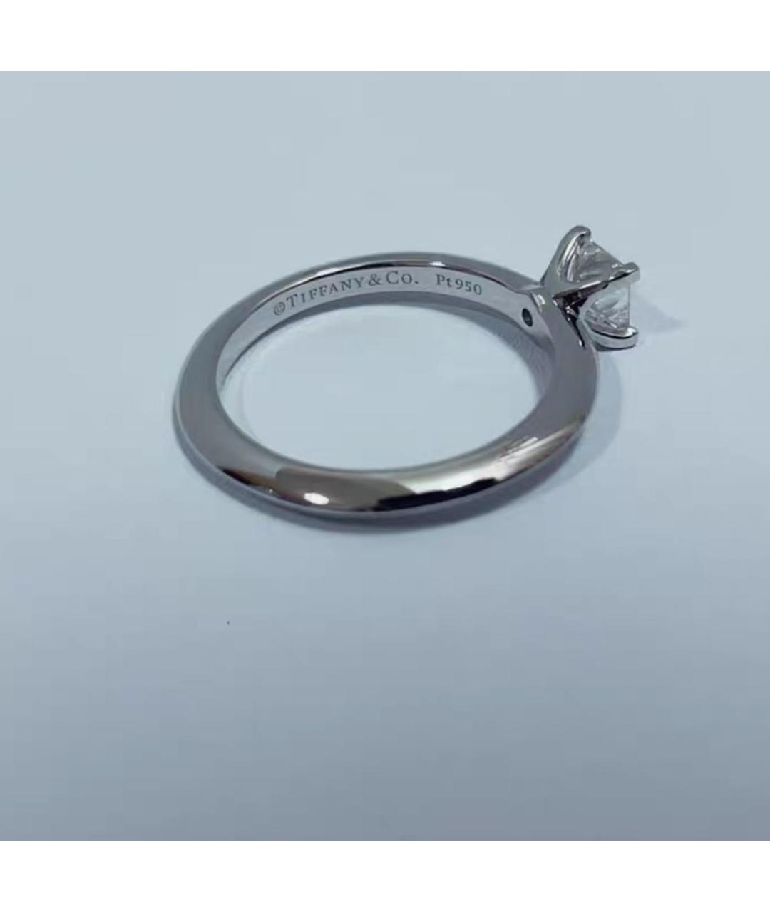 TIFFANY&CO Серебряное платиновое кольцо, фото 4