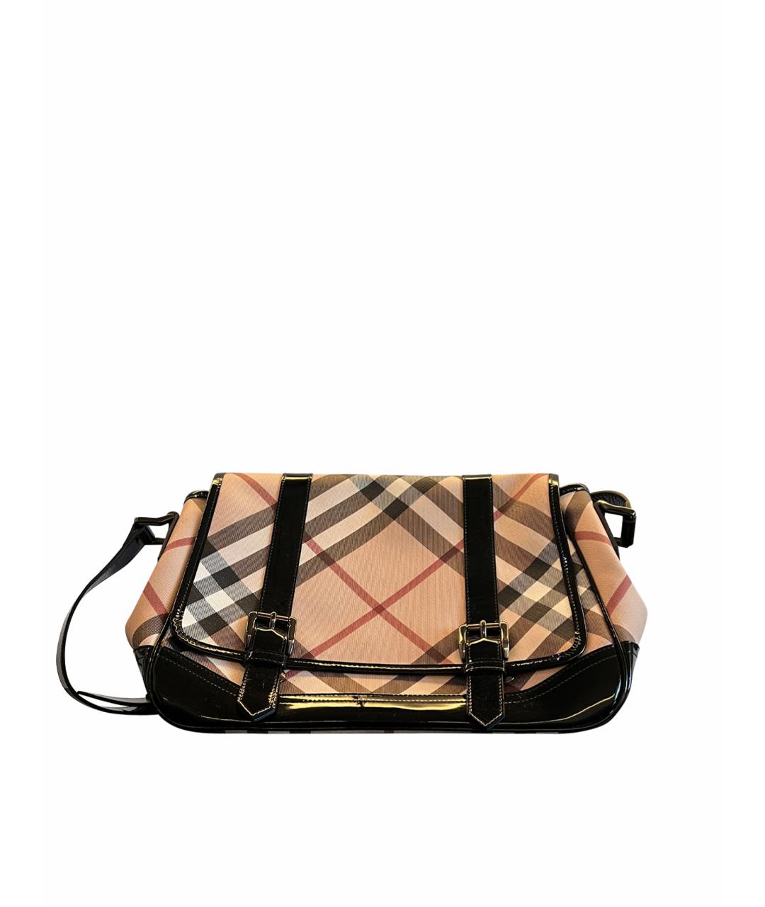 BURBERRY Мульти кожаная сумка через плечо, фото 1