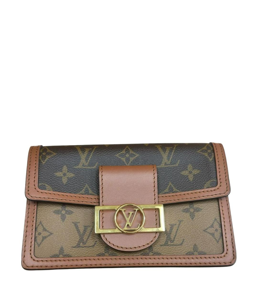 LOUIS VUITTON Коричневая сумка через плечо из канвы, фото 1