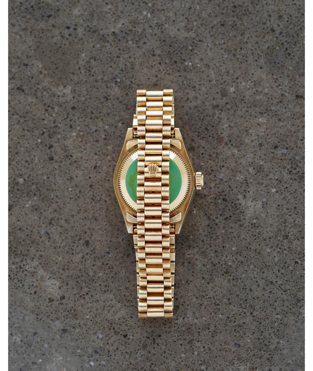 ROLEX Желтые часы из желтого золота, фото 3