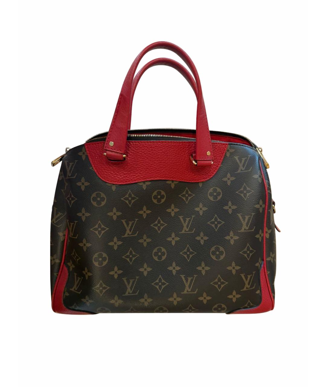 LOUIS VUITTON Коричневая сумка тоут из канвы, фото 1