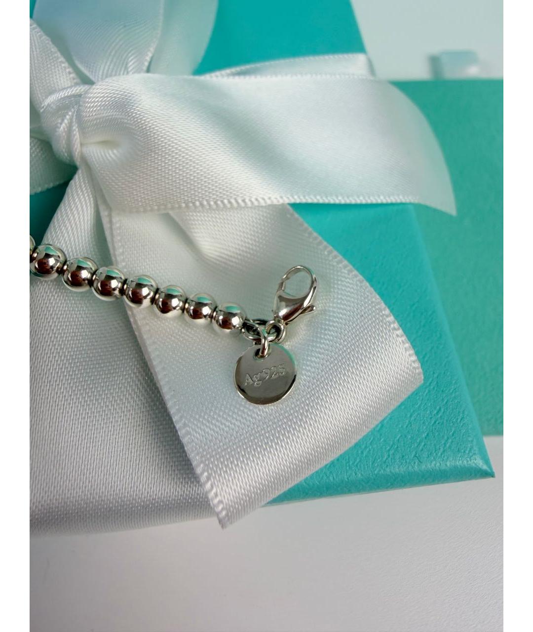 TIFFANY&CO Розовый серебряный браслет, фото 7