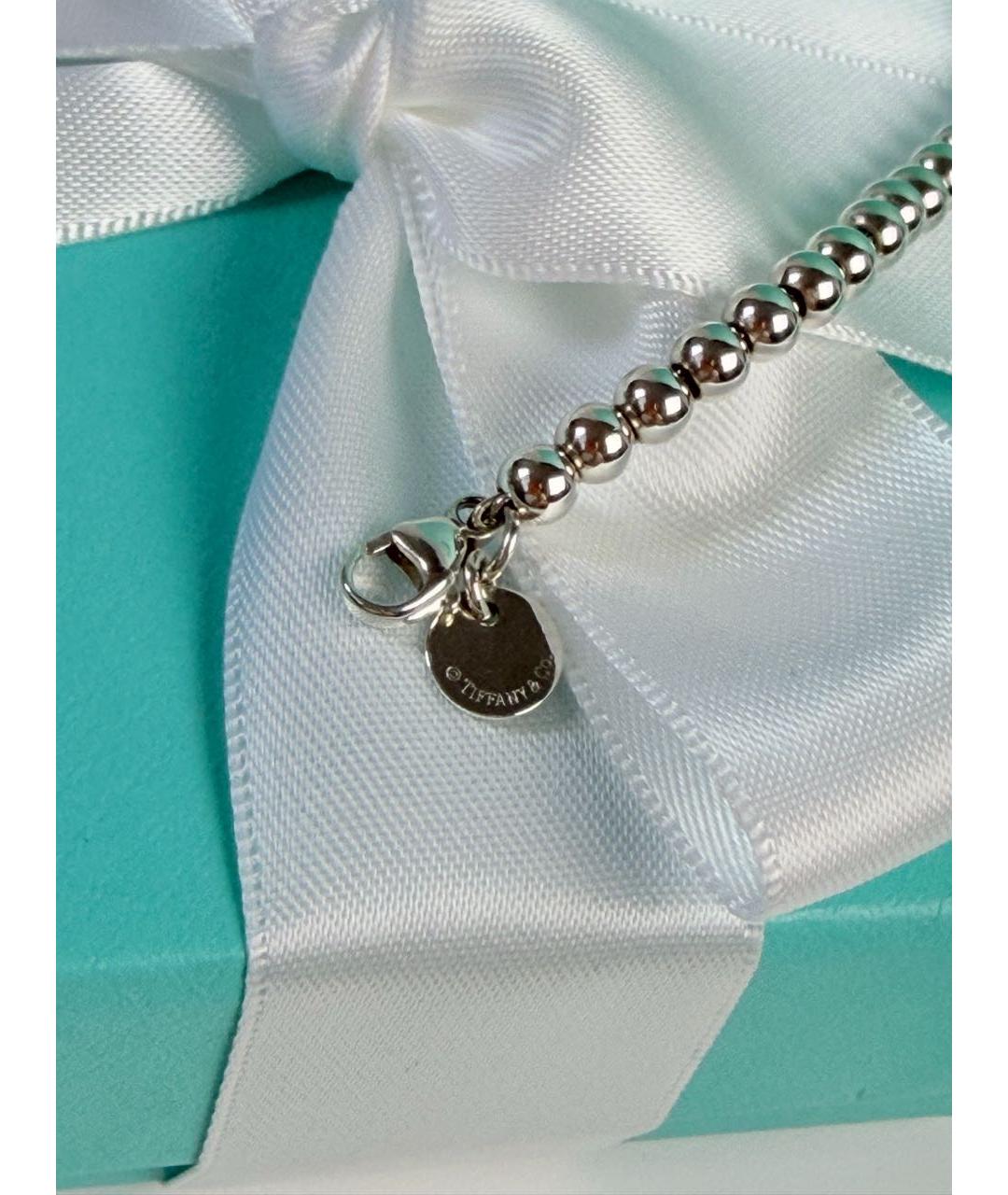 TIFFANY&CO Розовый серебряный браслет, фото 6