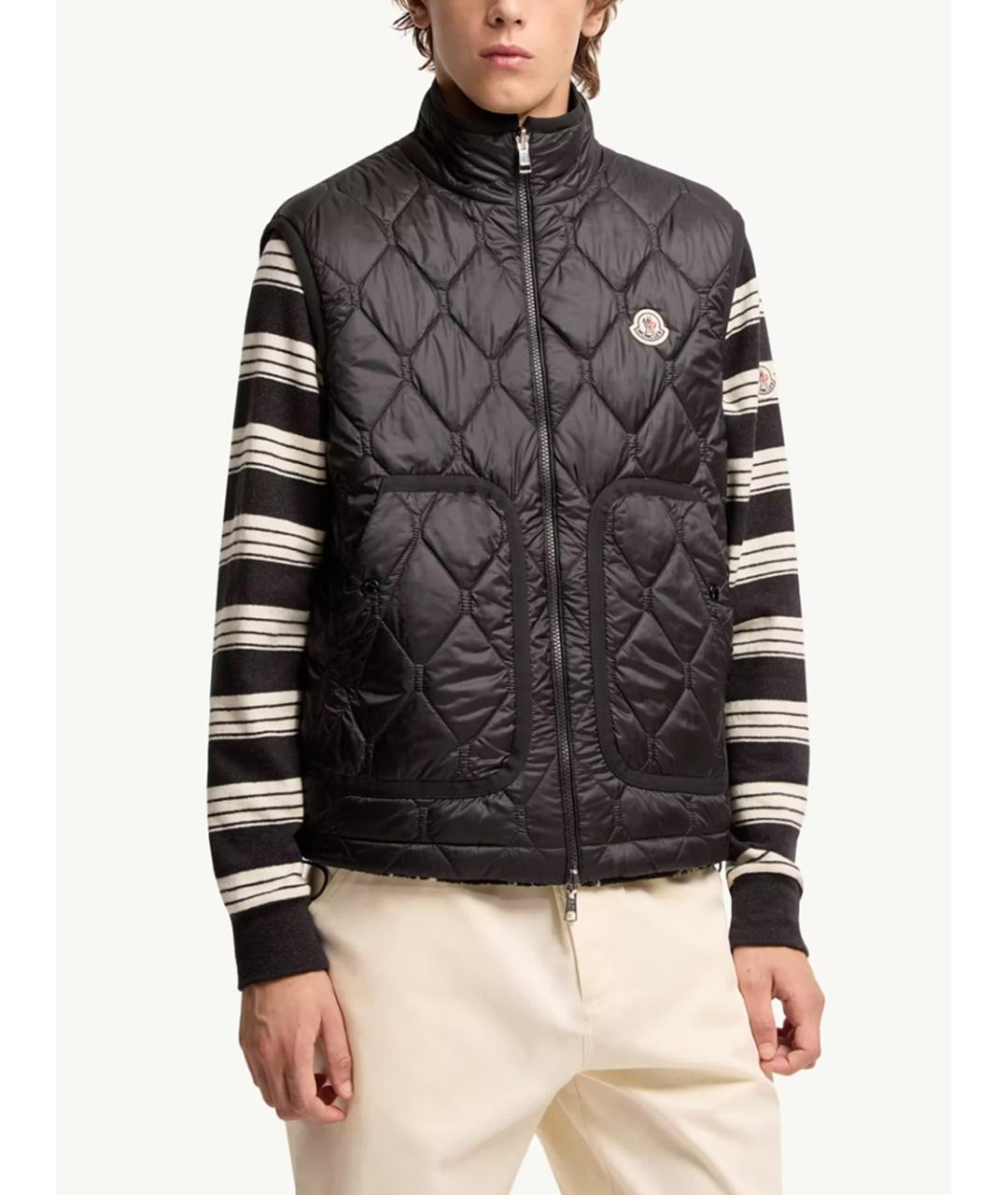 MONCLER Мульти полиэстеровый жилет, фото 4