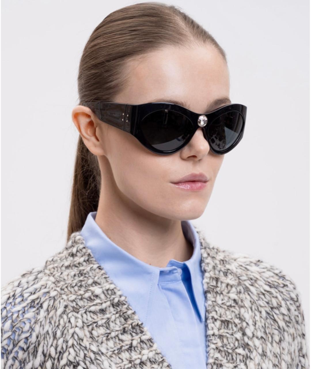 SAINT LAURENT Черные солнцезащитные очки, фото 4