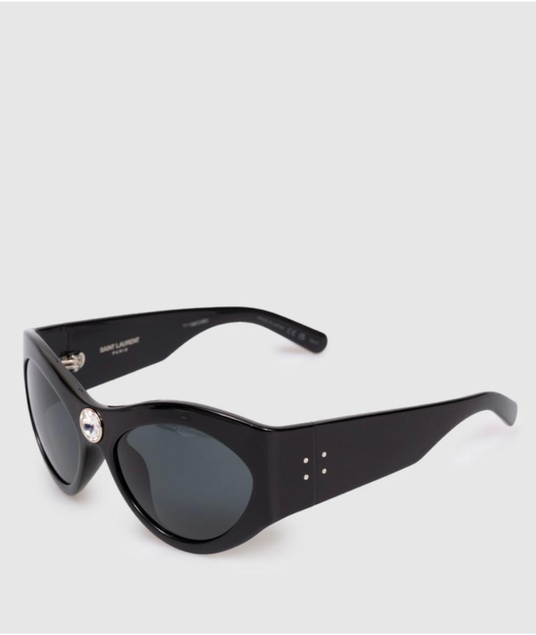SAINT LAURENT Черные солнцезащитные очки, фото 3