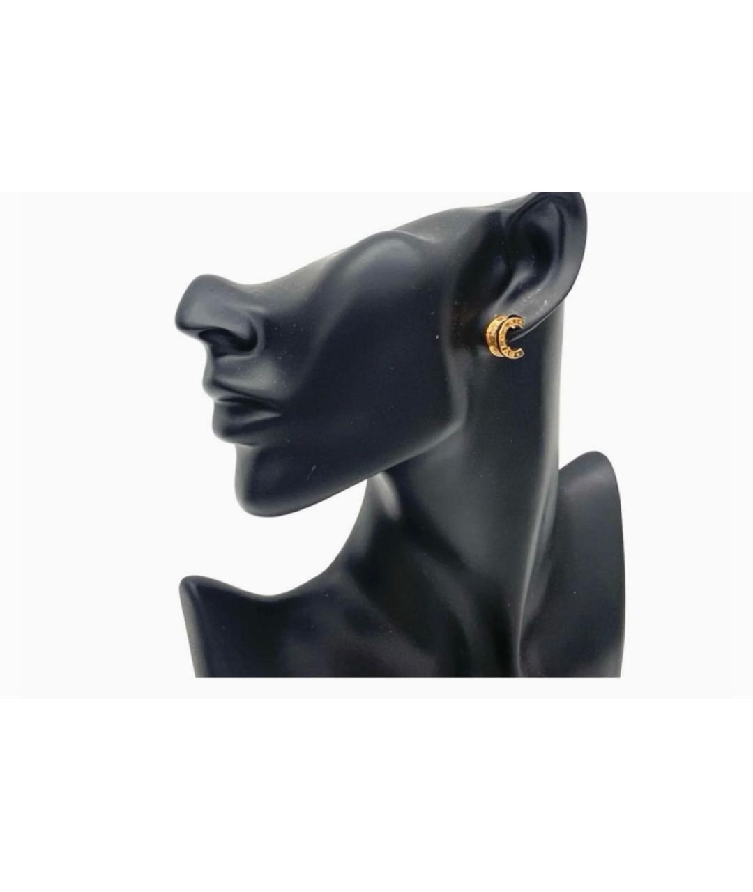 BVLGARI Желтые серьги из желтого золота, фото 4