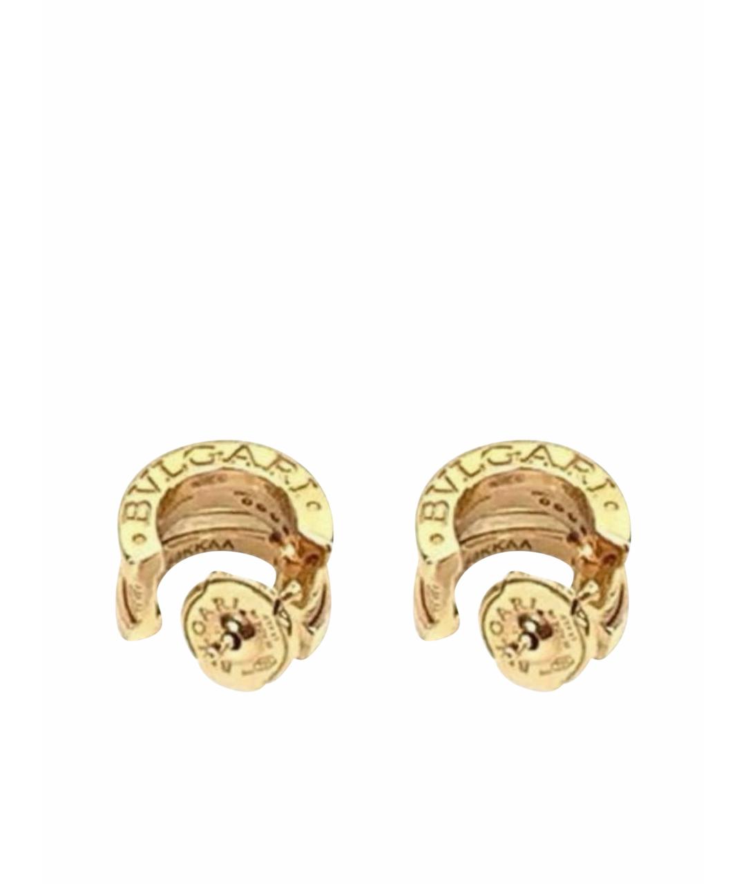 BVLGARI Желтые серьги из желтого золота, фото 1