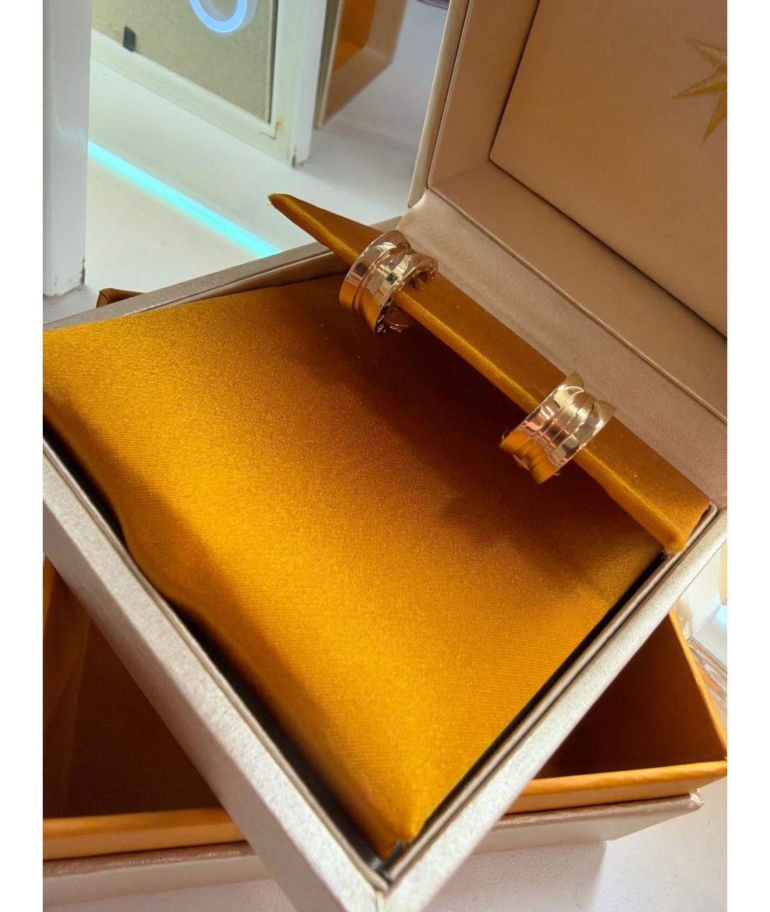 BVLGARI Желтые серьги из желтого золота, фото 2