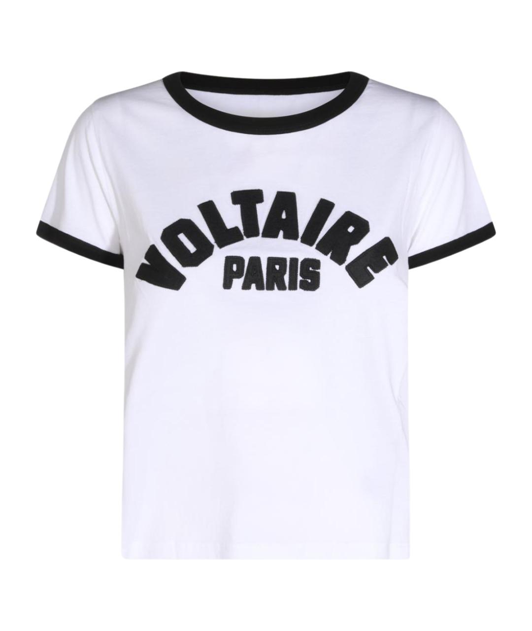 ZADIG & VOLTAIRE Белая хлопковая футболка, фото 1