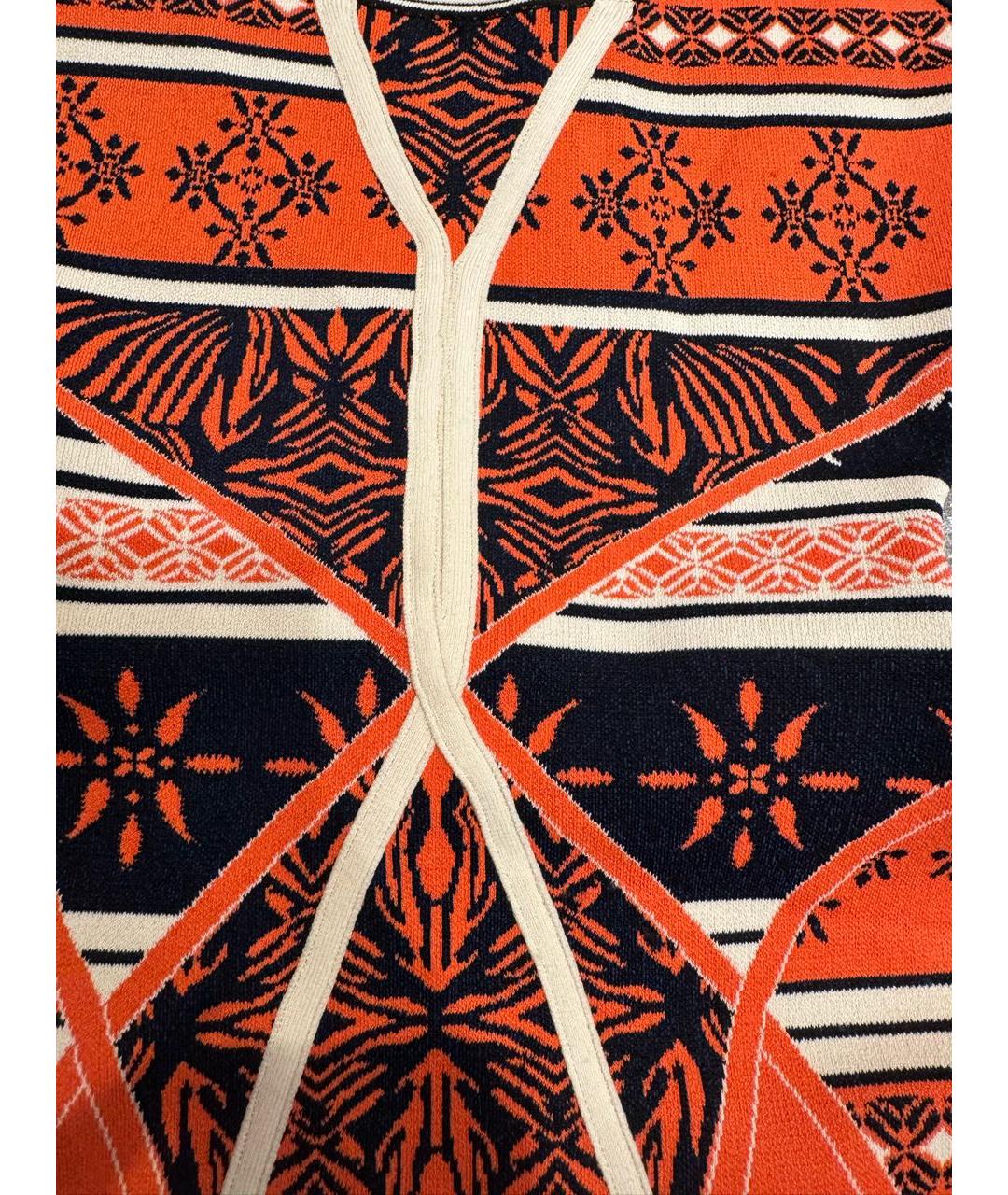 DIANE VON FURSTENBERG Мульти вискозное повседневное платье, фото 4