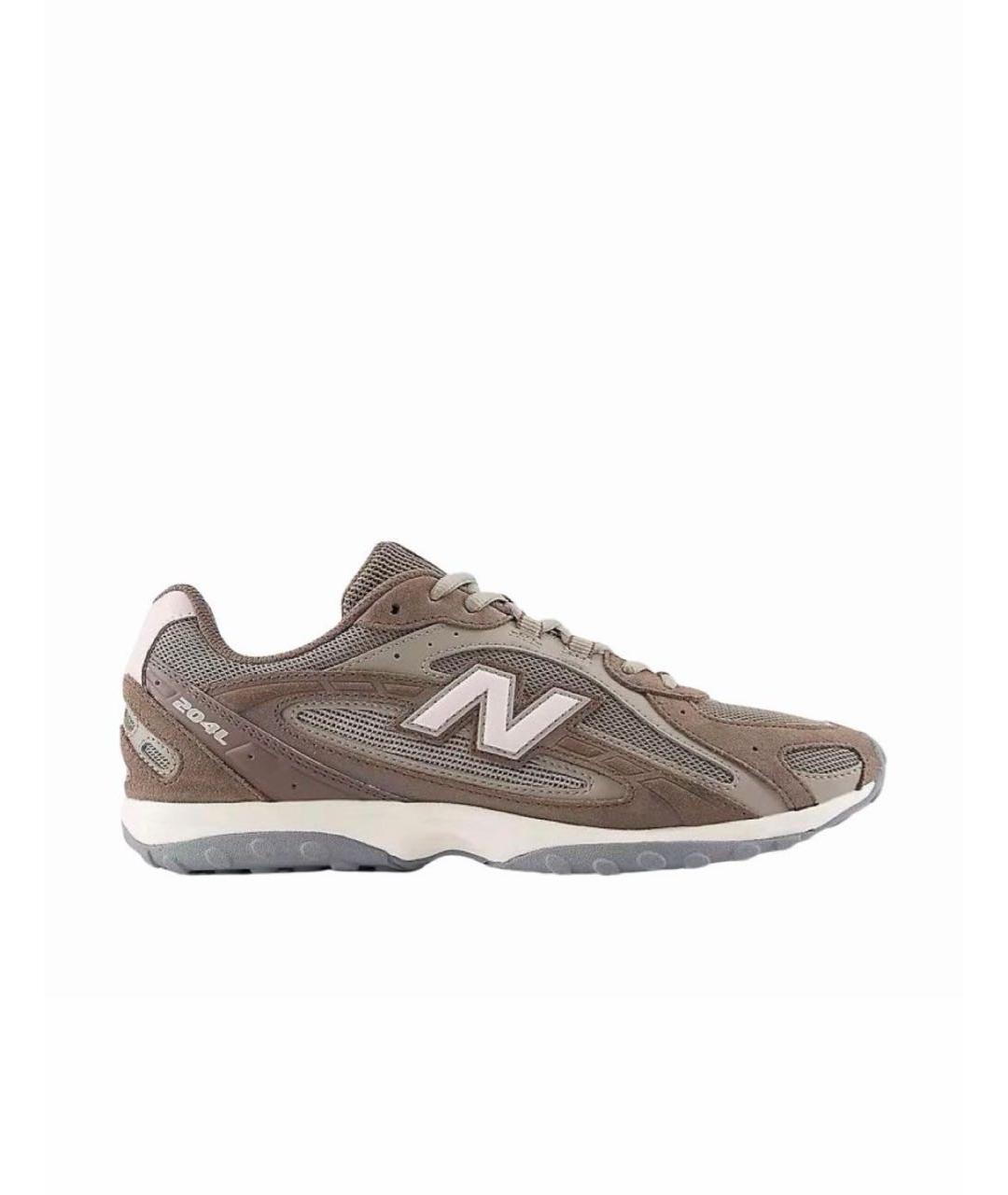 NEW BALANCE Коричневые замшевые кроссовки, фото 7