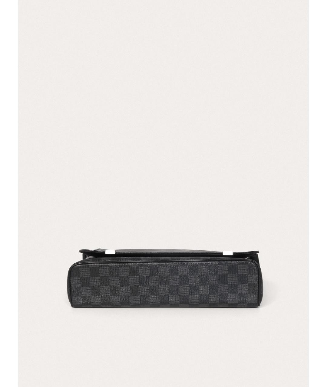 LOUIS VUITTON Черная сумка на плечо, фото 4