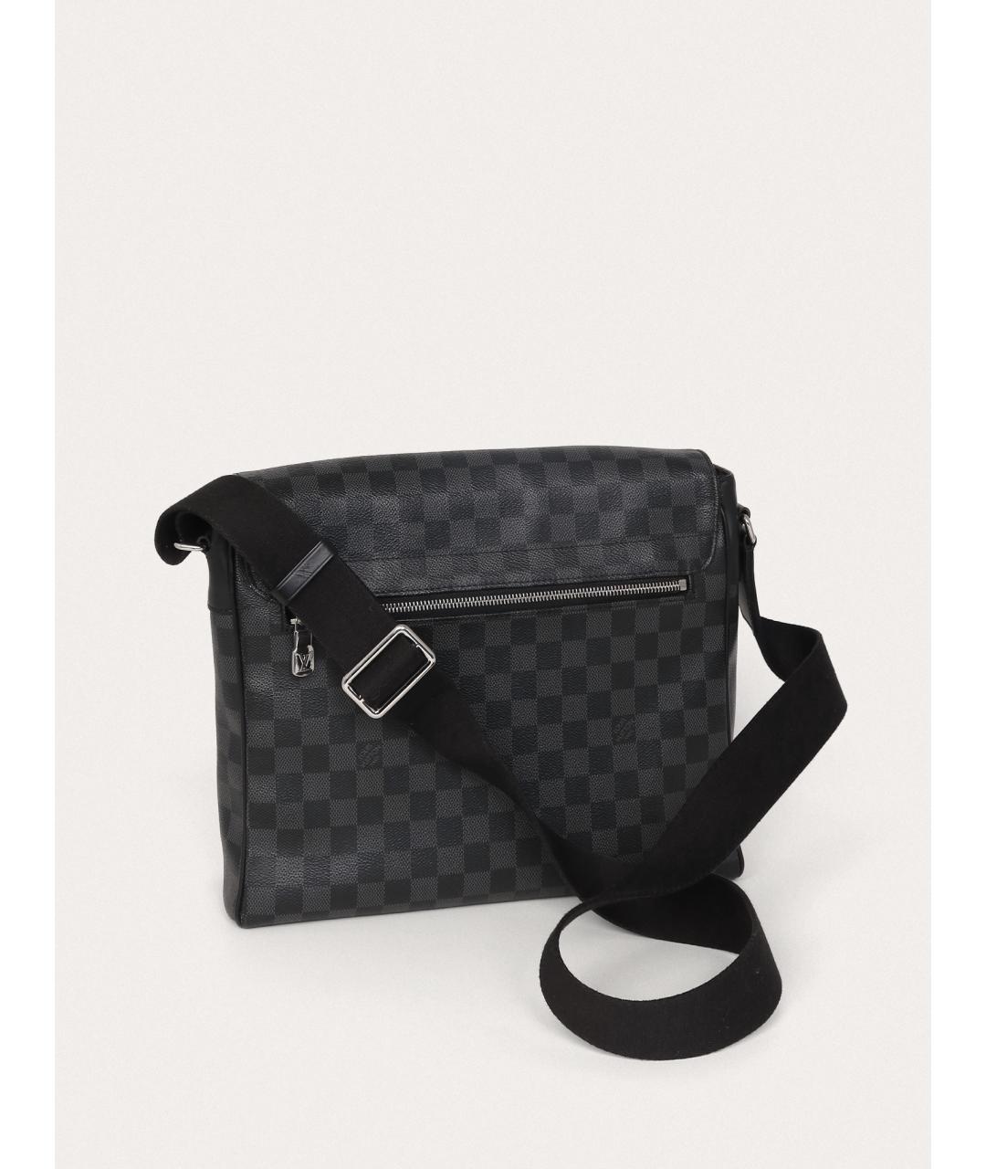 LOUIS VUITTON Черная сумка на плечо, фото 3