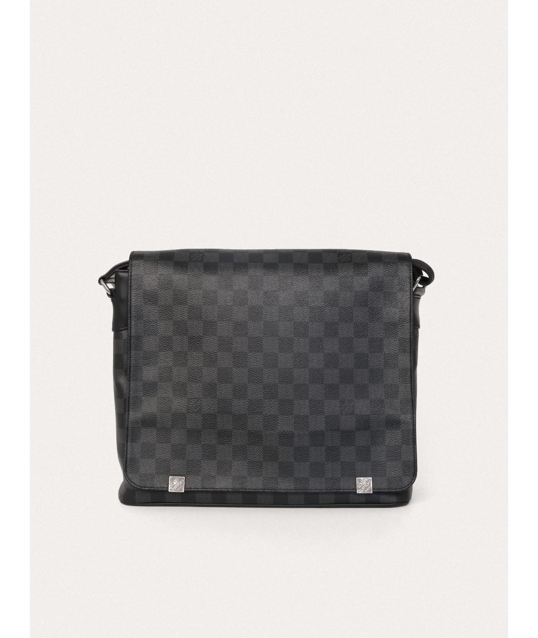 LOUIS VUITTON Черная сумка на плечо, фото 9