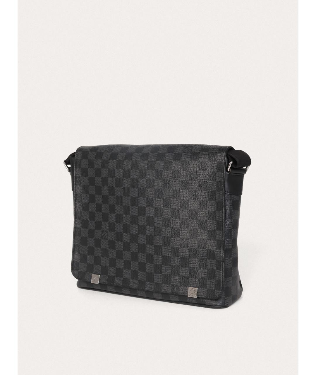 LOUIS VUITTON Черная сумка на плечо, фото 2