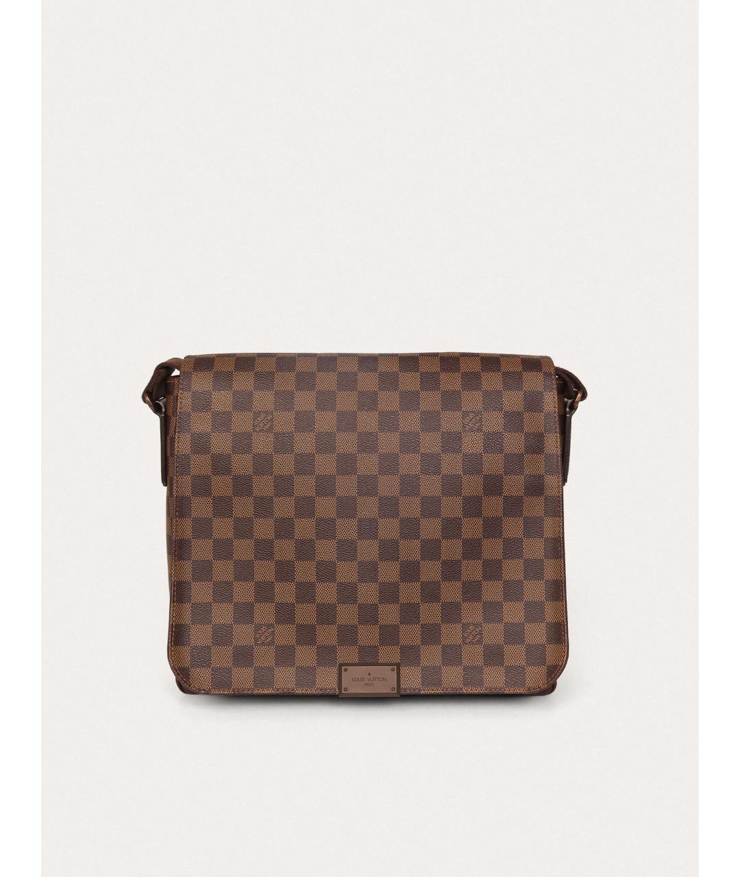 LOUIS VUITTON Коричневая сумка на плечо, фото 9