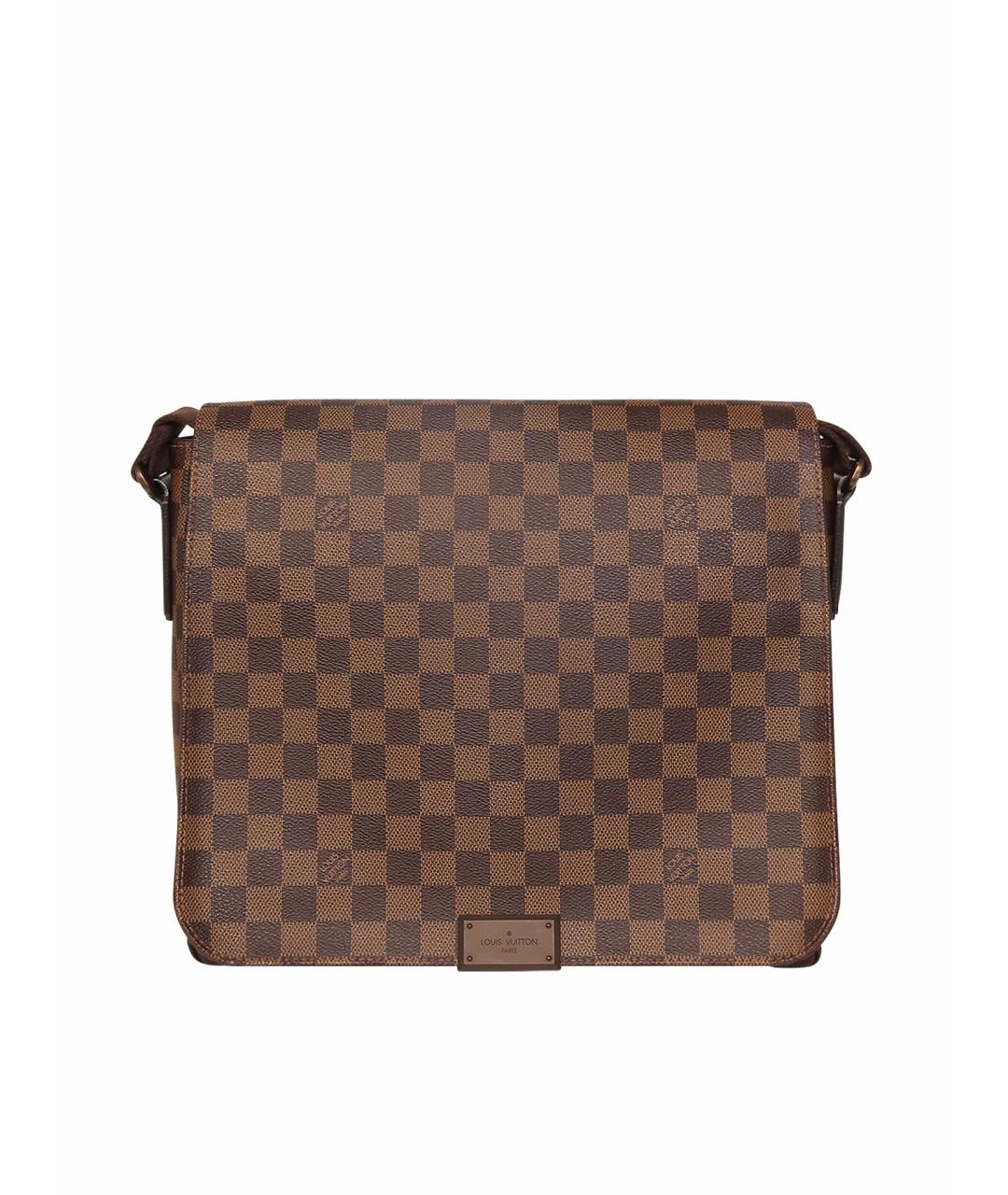 LOUIS VUITTON Коричневая сумка на плечо, фото 1