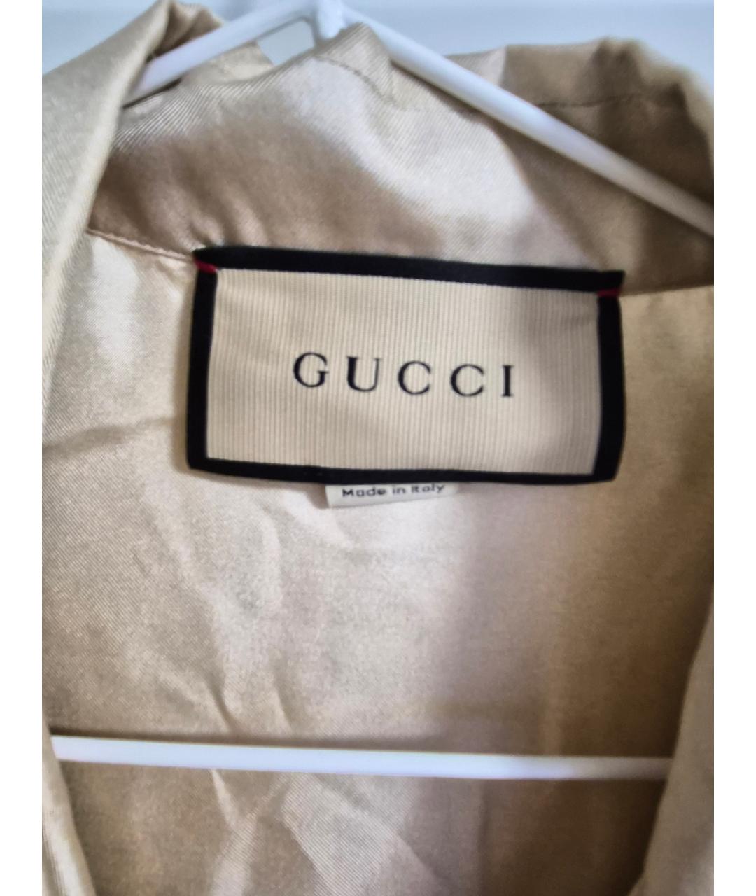 GUCCI Бежевый халаты, фото 4
