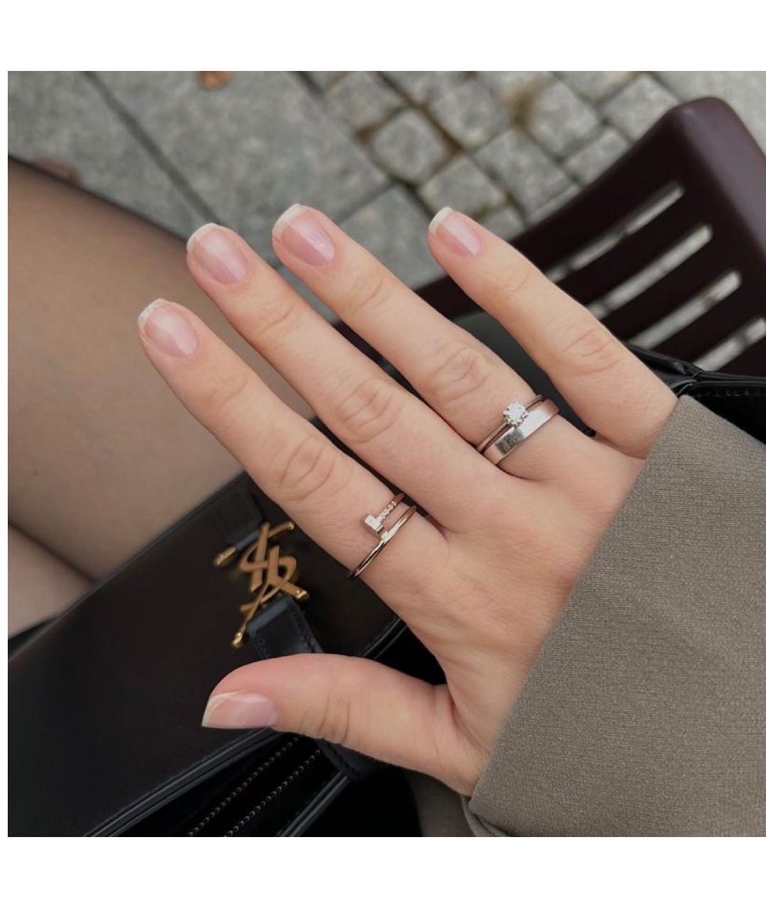 CARTIER Белое кольцо из белого золота, фото 5