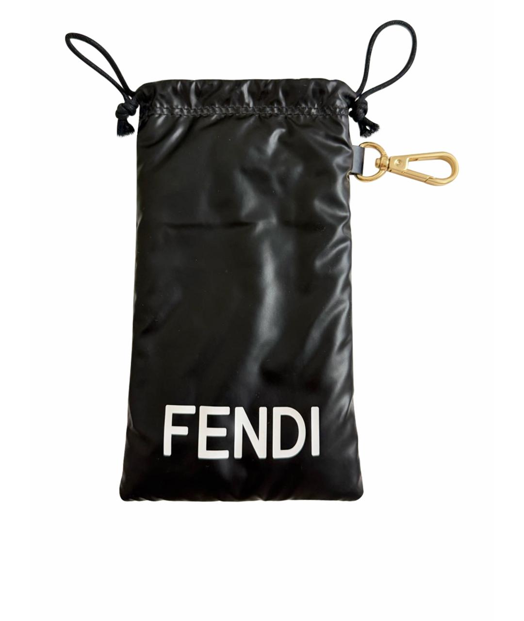 FENDI Черный брелок, фото 1