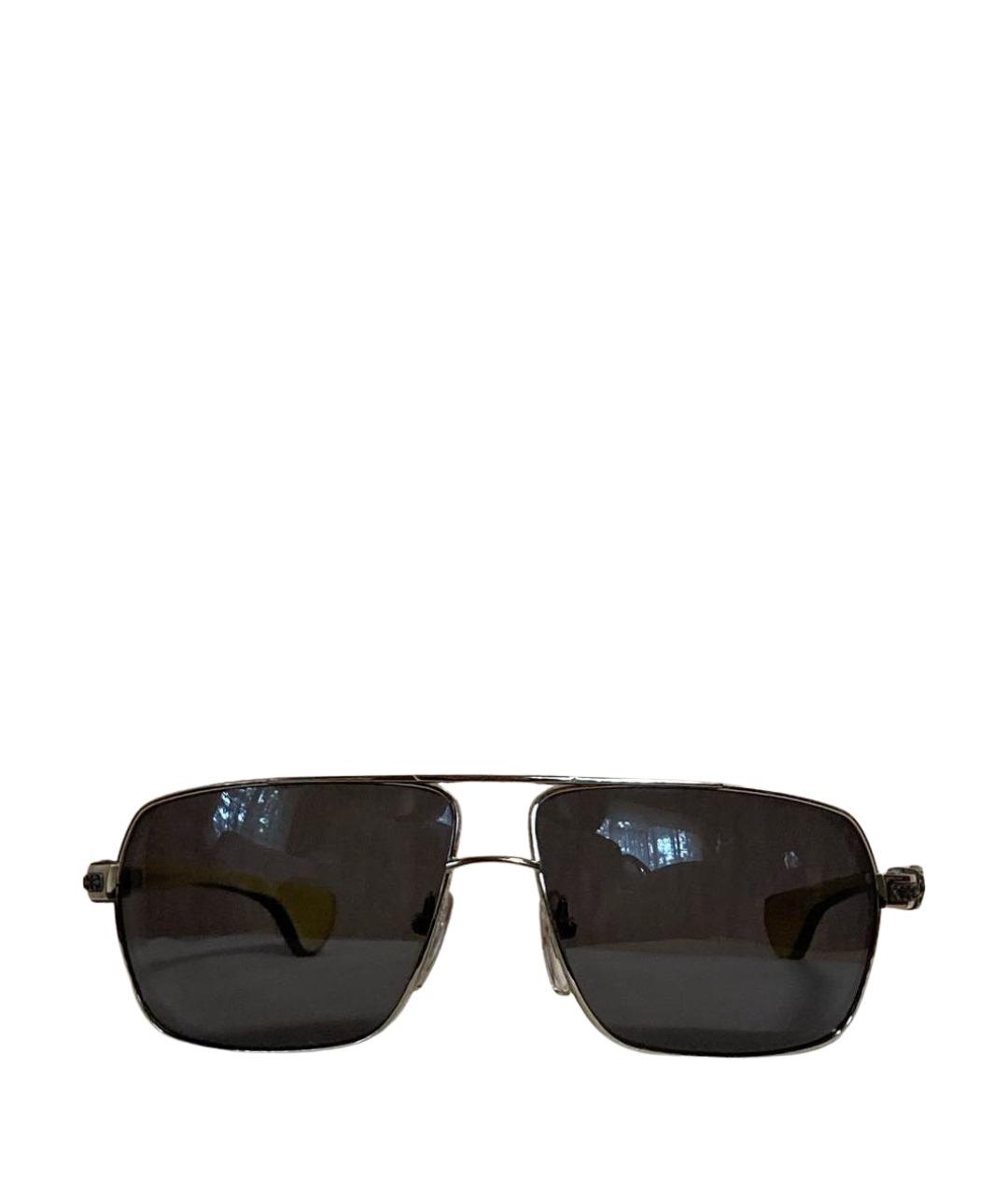 CHROME HEARTS Бежевые деревянные солнцезащитные очки, фото 1