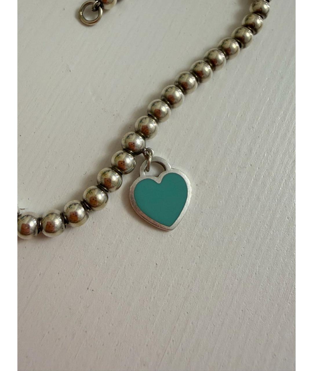 TIFFANY&CO Серебряный серебряный браслет, фото 4
