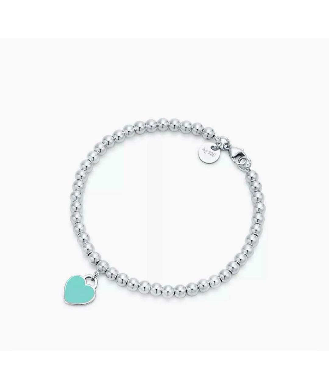TIFFANY&CO Серебряный серебряный браслет, фото 8