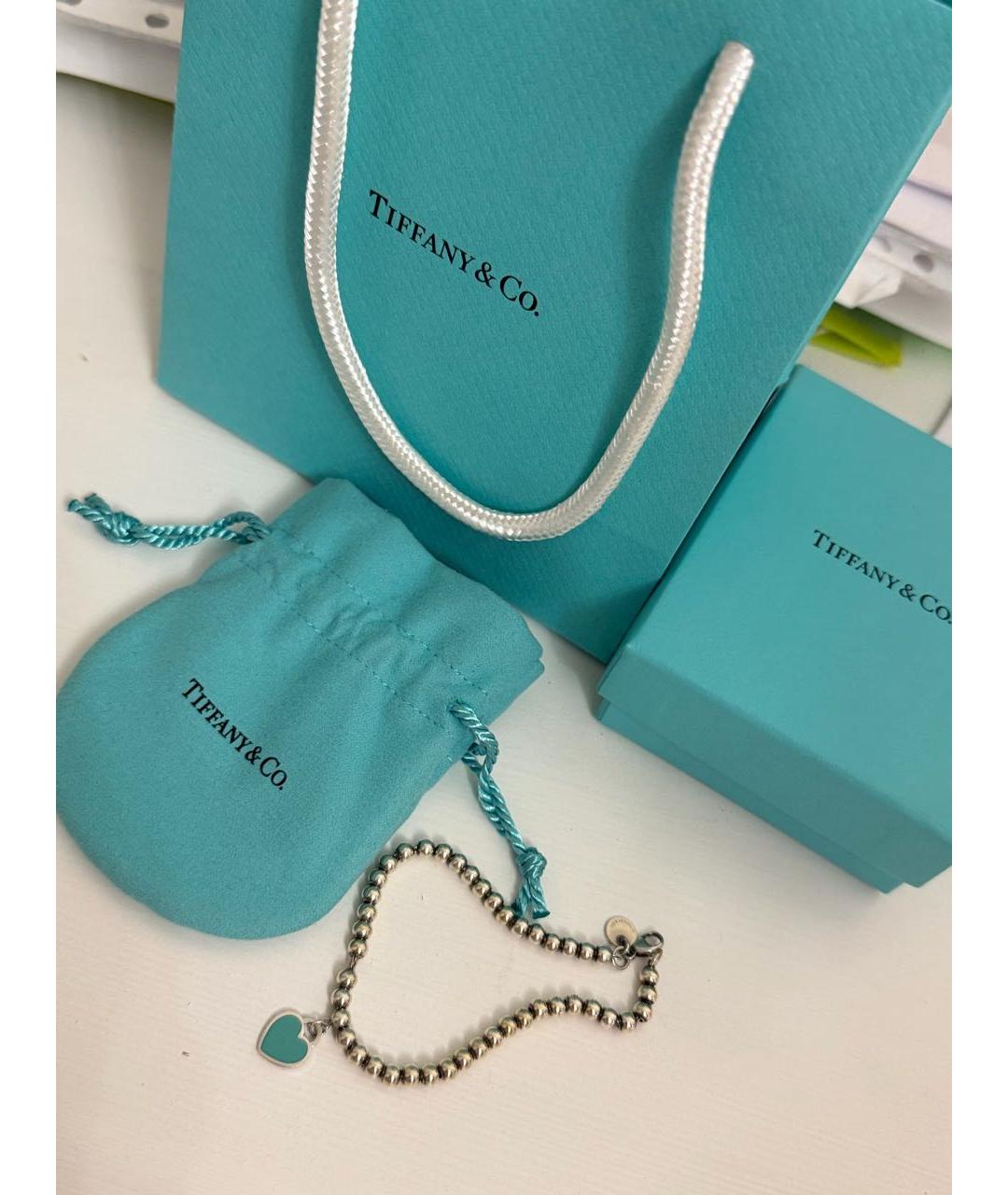 TIFFANY&CO Серебряный серебряный браслет, фото 5