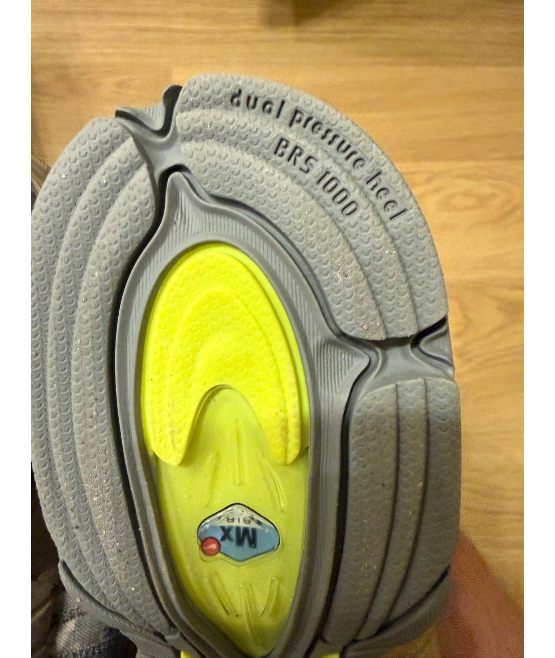 NIKE Зеленые синтетические низкие кроссовки / кеды, фото 8