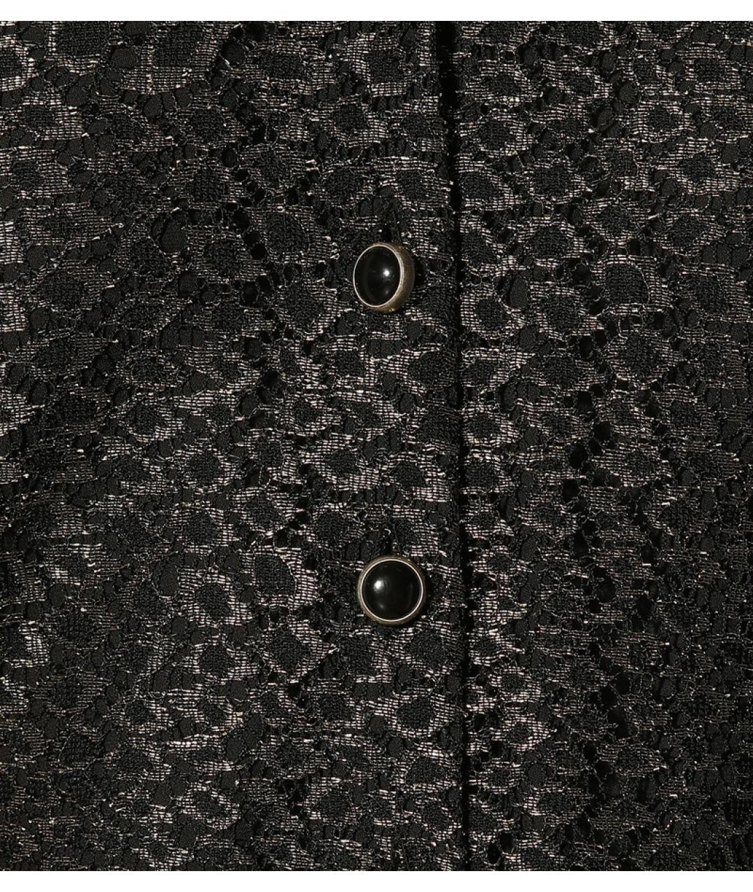 SAINT LAURENT Золотое полиамидовое коктейльное платье, фото 7
