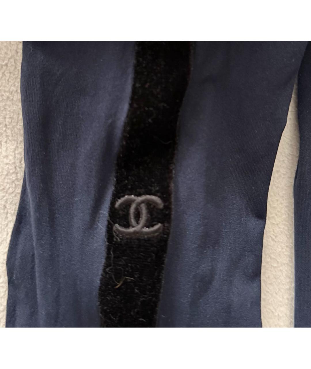 CHANEL Темно-синие носки, чулки и колготы, фото 5